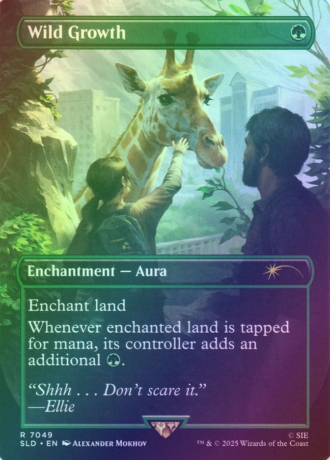 Wild Growth (SLD) (7049) / Borderless / Foil