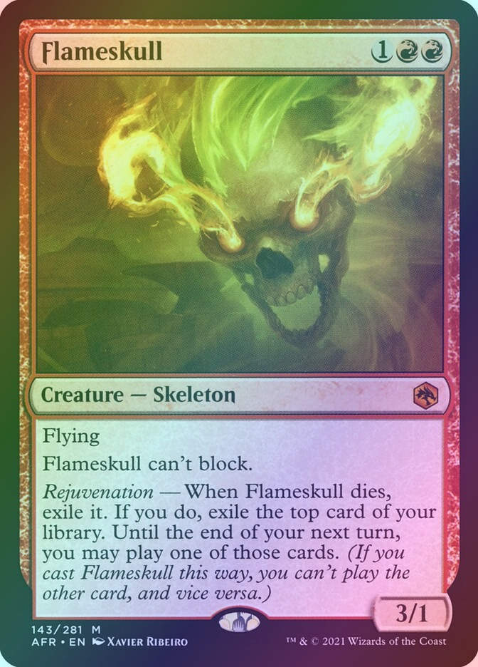 Flameskull (AFR) (143) / Foil