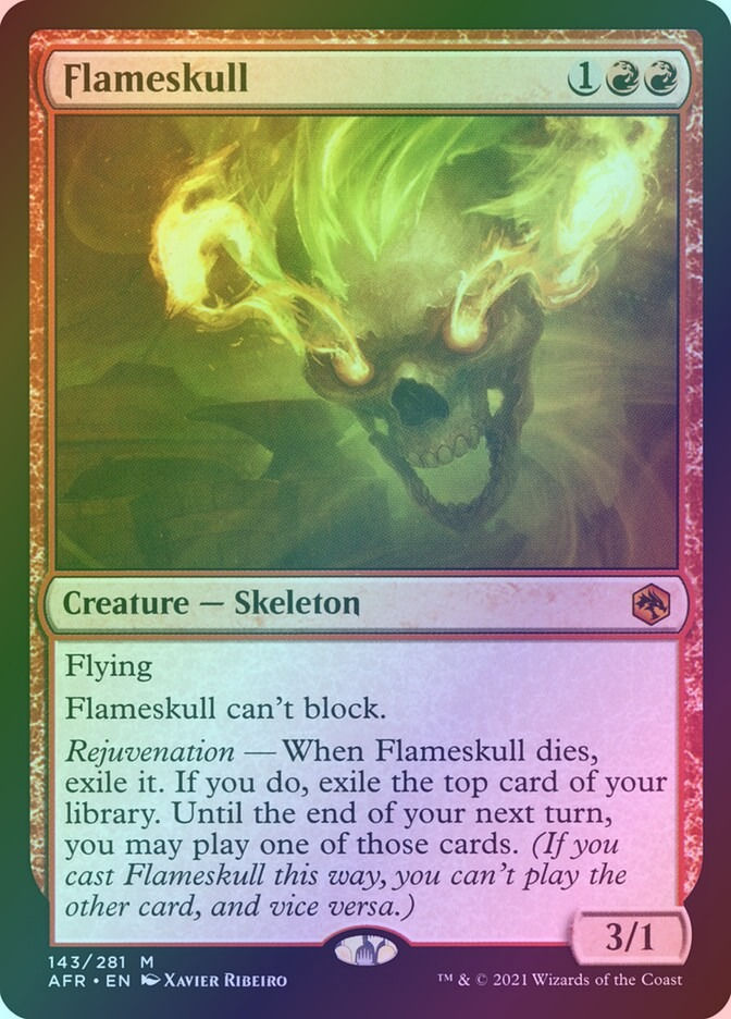 Flameskull (AFR) (143) / Foil