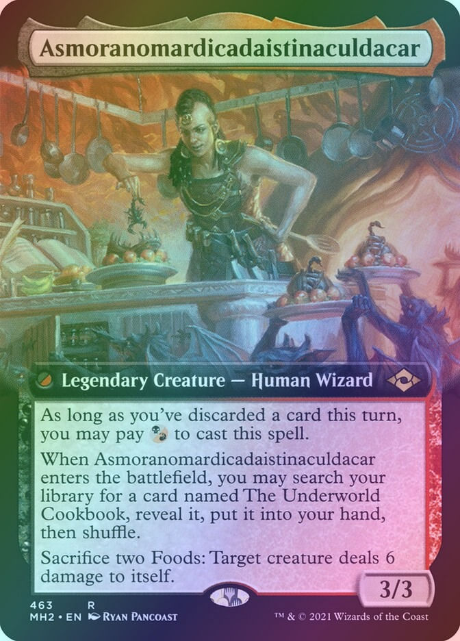 Asmoranomardicadaistinaculdacar (MH2) (463) / Extended Art / Foil