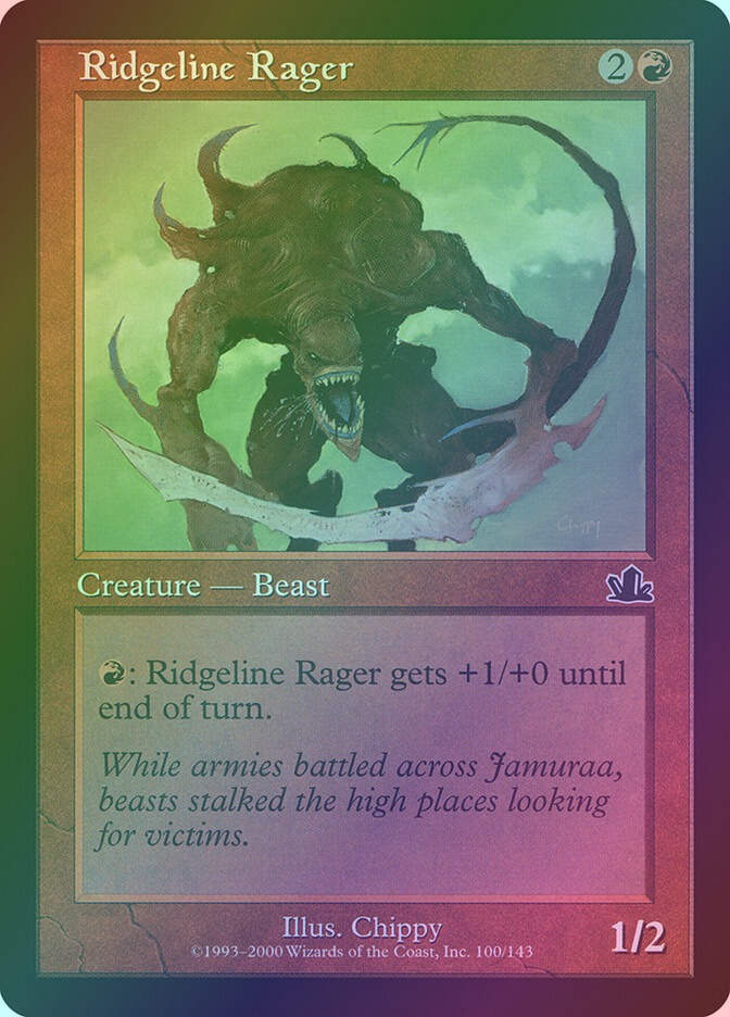 Ridgeline Rager (PCY) (100) / Foil