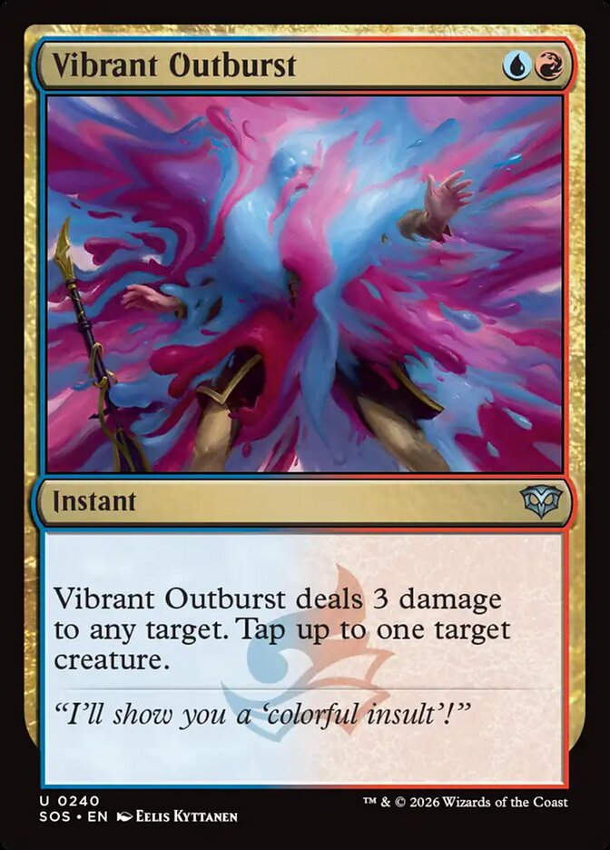 Vibrant Outburst (SOS) (240)