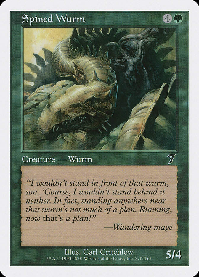 Spined Wurm (7ED) (270)