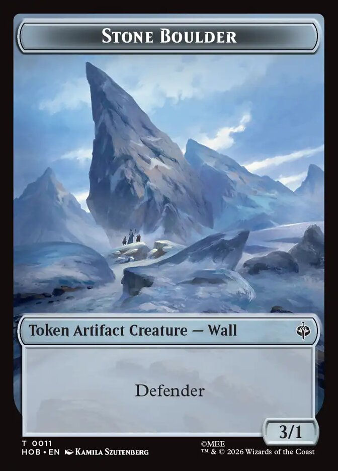 Bear // Stone Boulder (THOB) (7 // 11) — cara 2 de 2
