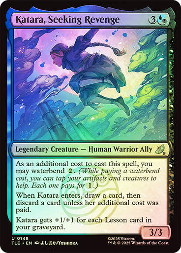 Katara, Seeking Revenge (TLE) (148) / Foil