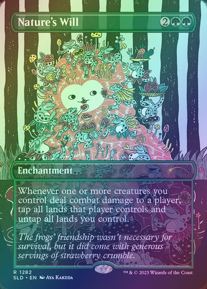 Nature's Will (SLD) (1282) / Borderless / Foil