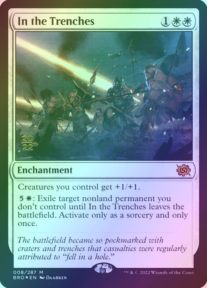 In the Trenches (PBRO) (8s) / Foil