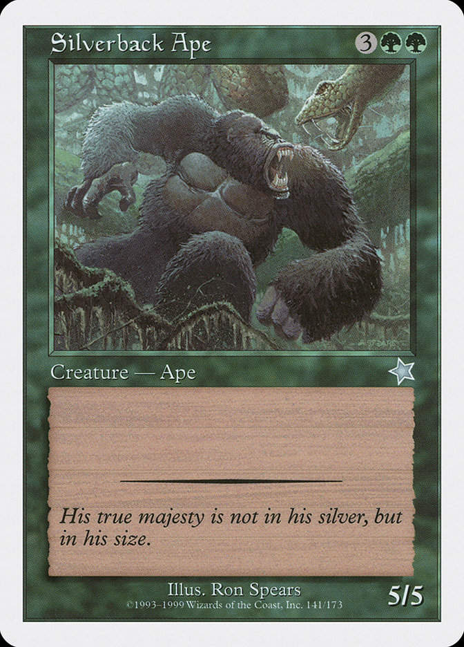 Silverback Ape (S99) (141)