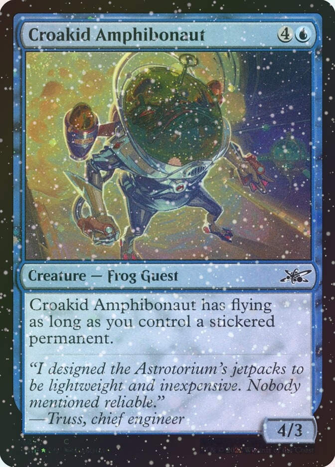 Croakid Amphibonaut (UNF) (329) / Galaxy Foil