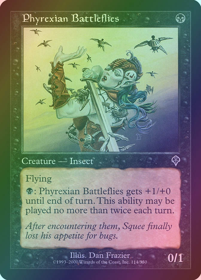 Phyrexian Battleflies (INV) (114) / Foil