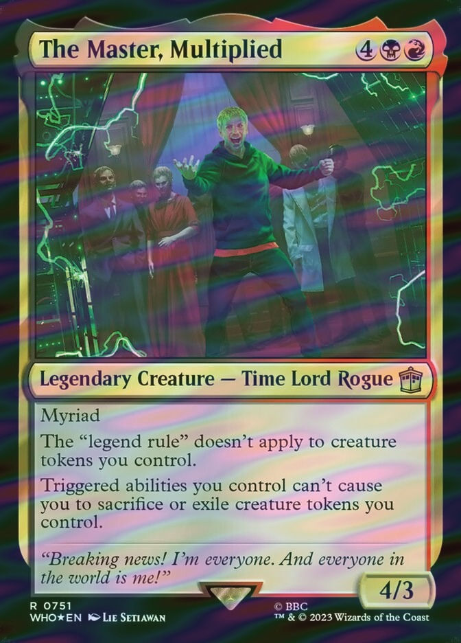 The Master, Multiplied (WHO) (751) / Surge Foil