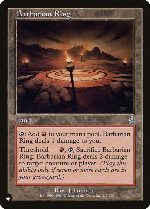 Barbarian Ring (PLST) (ODY-313)