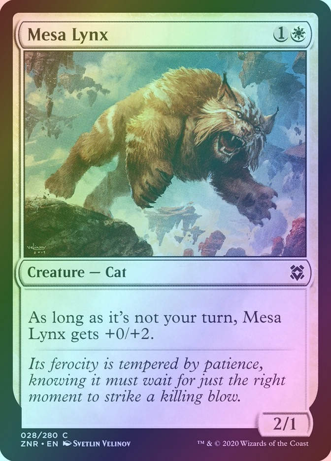 Mesa Lynx (ZNR) (28) / Foil