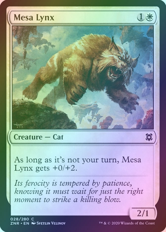 Mesa Lynx (ZNR) (28) / Foil