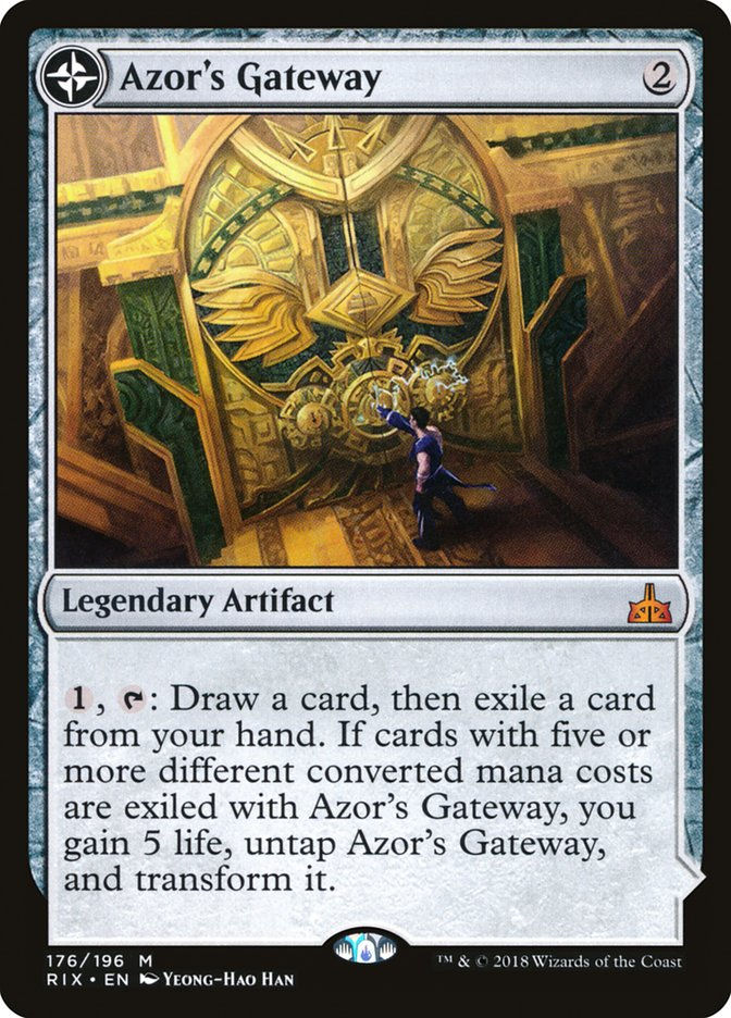 Azor's Gateway // Sanctum of the Sun (RIX) (176) — cara 1 de 2