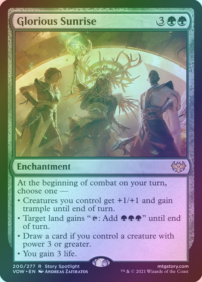 Glorious Sunrise (VOW) (200) / Foil