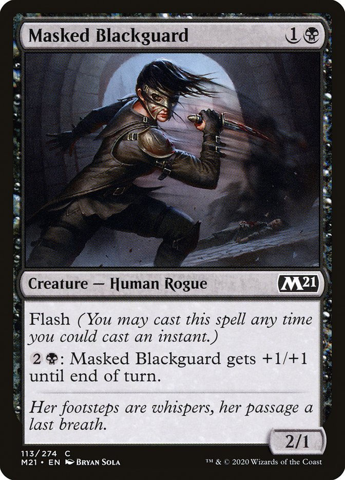 Masked Blackguard (M21) (113)