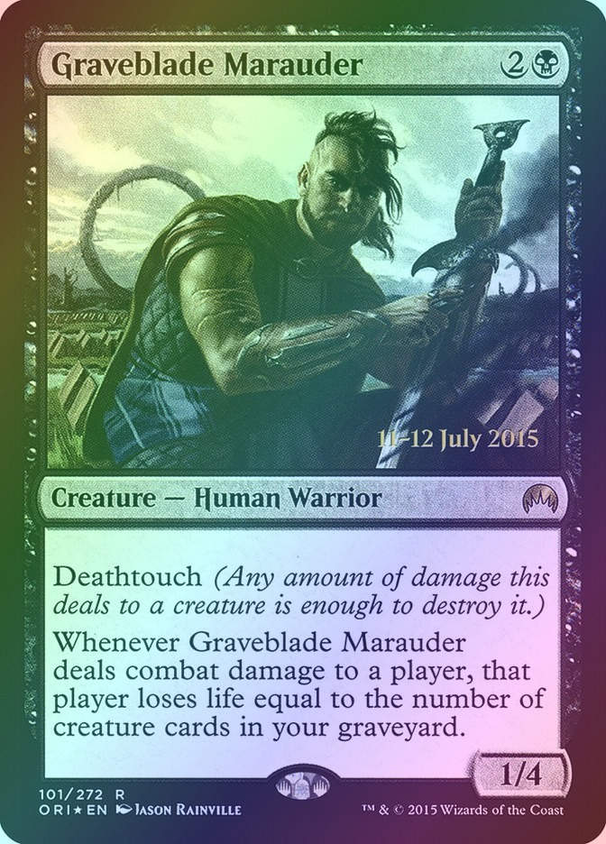 Graveblade Marauder (PORI) (101s) / Foil