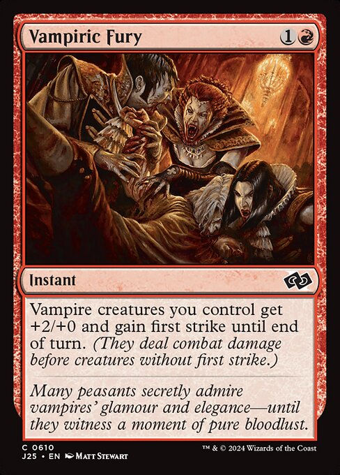 Vampiric Fury (J25) (610)