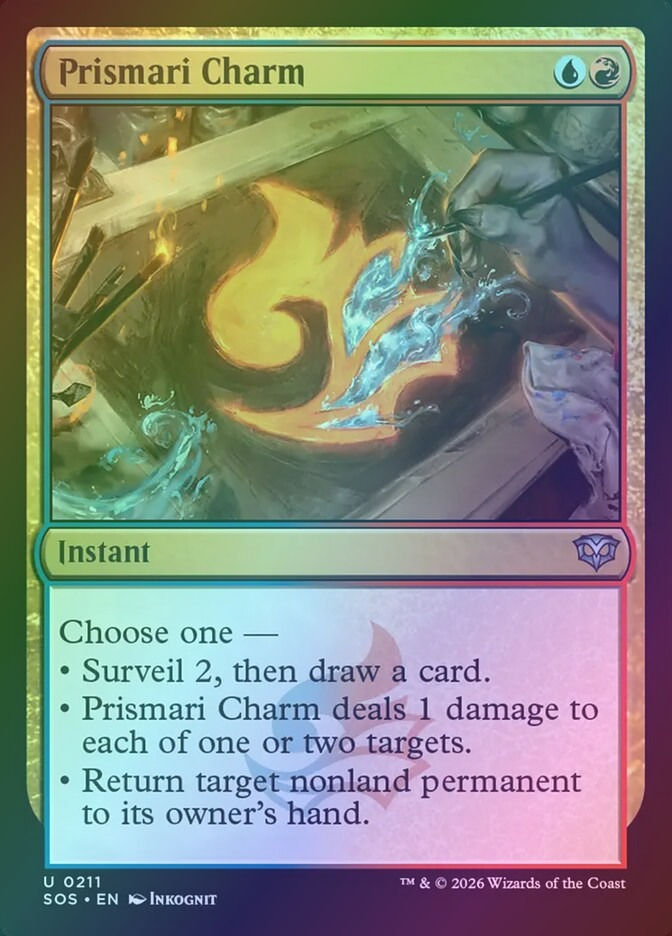 Prismari Charm (SOS) (211) / Foil