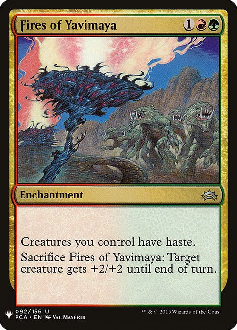 Fires of Yavimaya (PLST) (PCA-92)