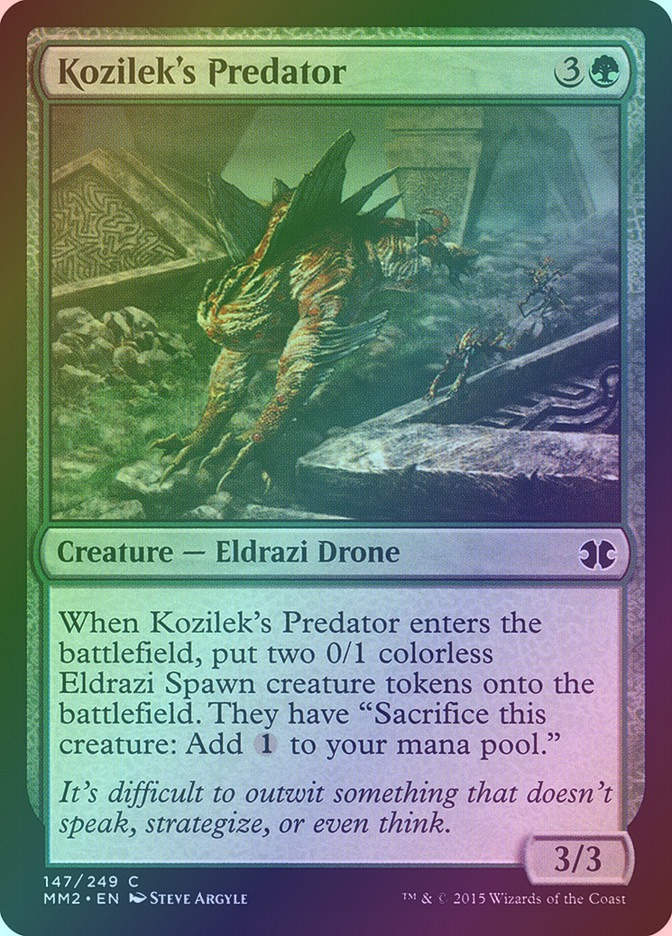 Kozilek's Predator (MM2) (147) / Foil