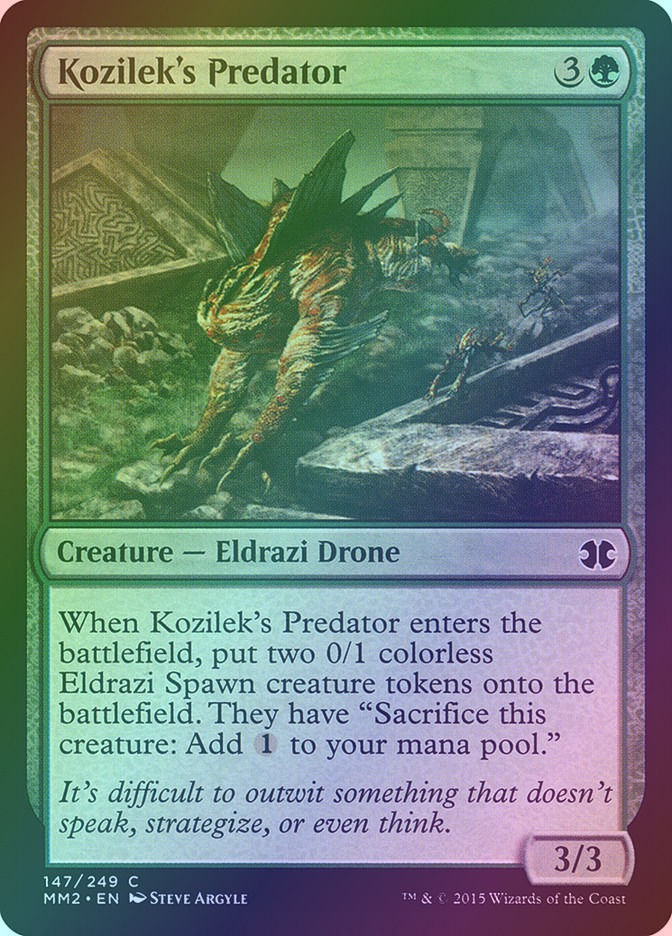 Kozilek's Predator (MM2) (147) / Foil