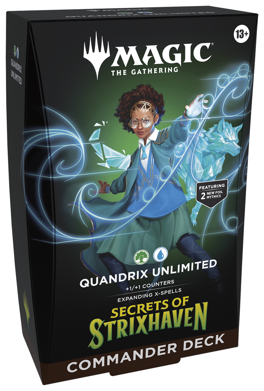Secrets of Strixhaven Commander Deck - Quandrix Unlimited — cara 2 de 2