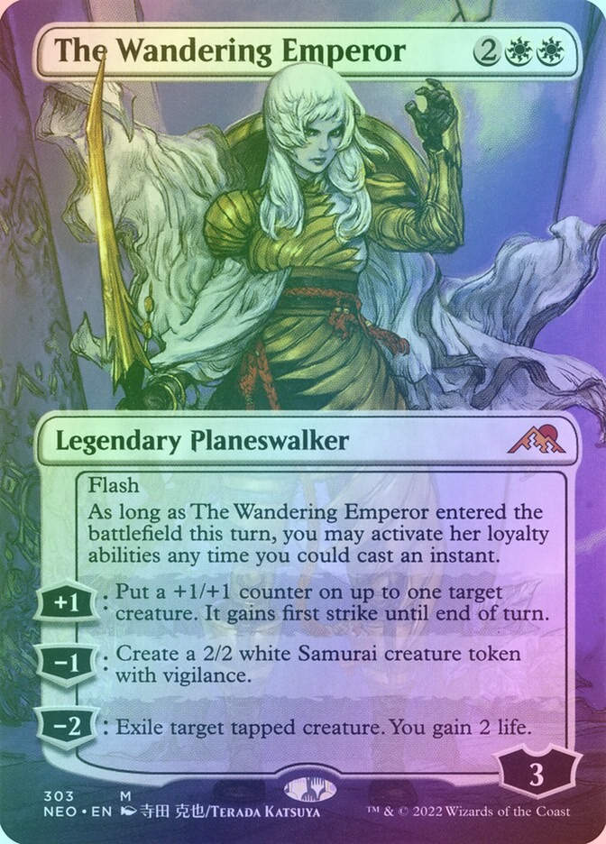 The Wandering Emperor (NEO) (303) / Borderless / Foil