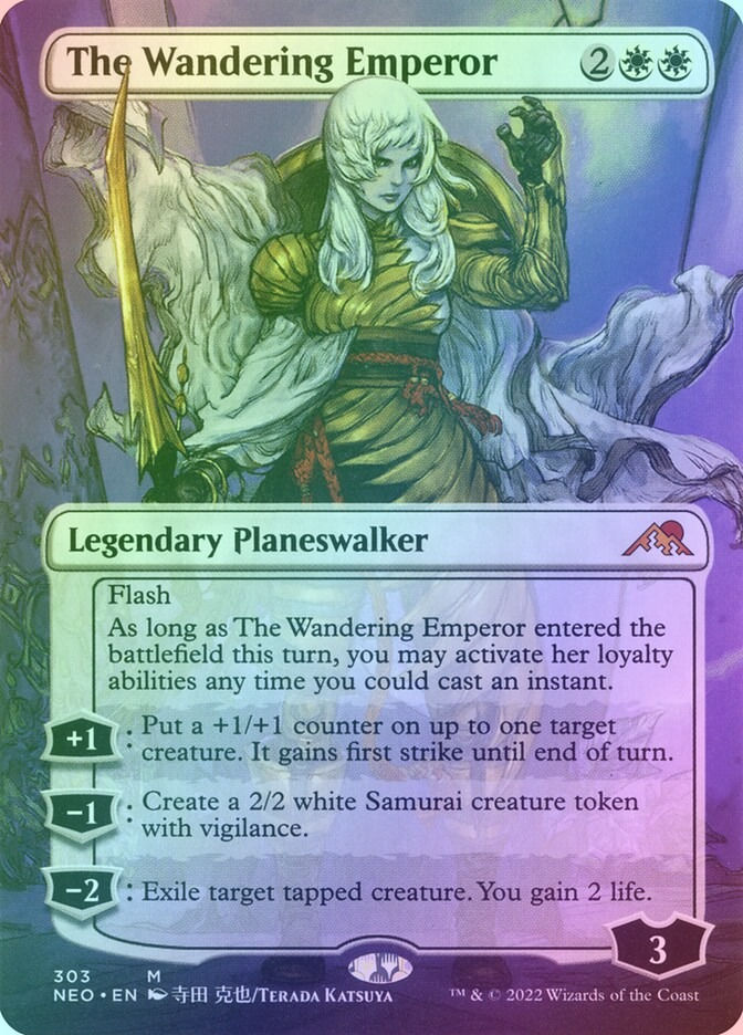 The Wandering Emperor (NEO) (303) / Borderless / Foil