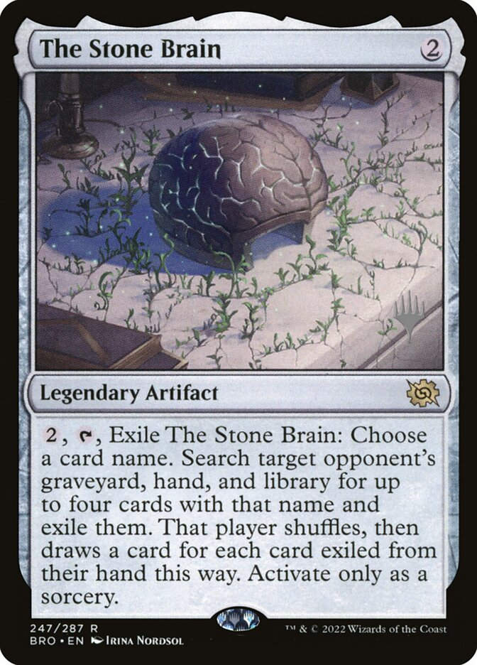 The Stone Brain (PBRO) (247p)