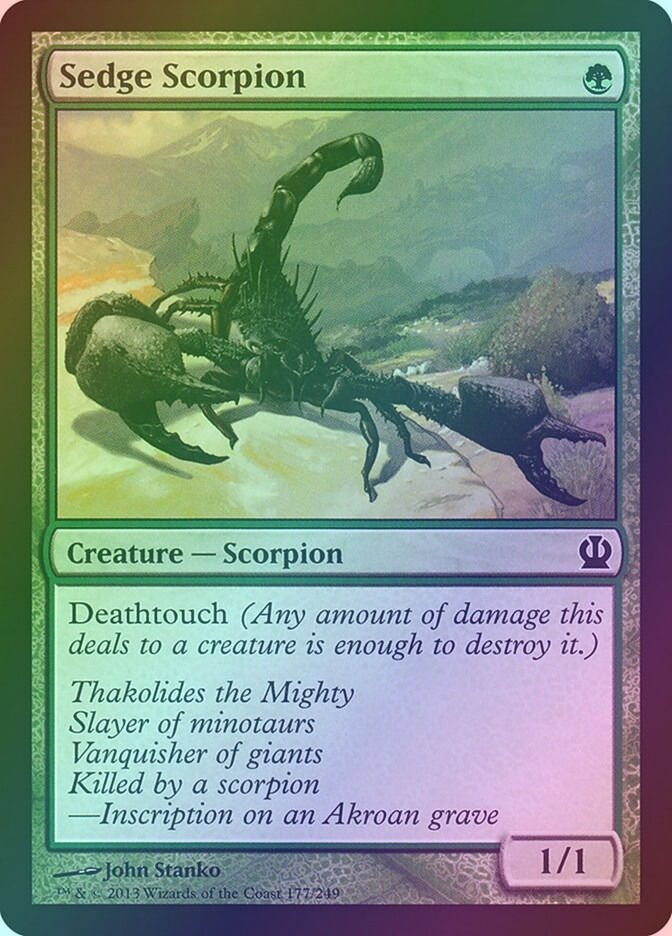 Sedge Scorpion (THS) (177) / Foil