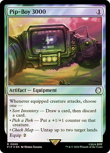 Pip-Boy 3000 (pip) (668) / Surge Foil