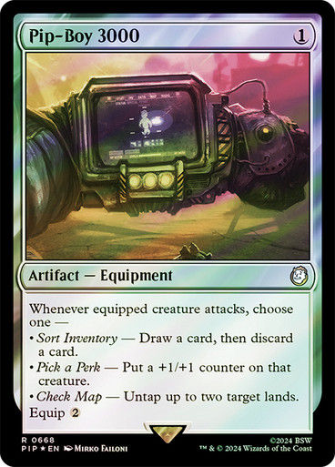 Pip-Boy 3000 (pip) (668) / Surge Foil