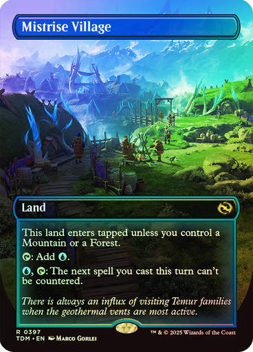 Mistrise Village (TDM) (397) / Foil / Borderless