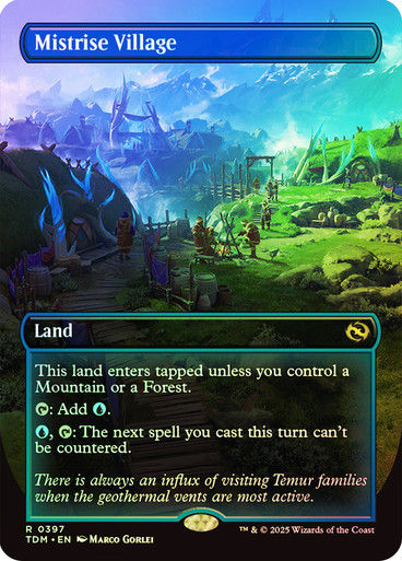 Mistrise Village (TDM) (397) / Foil / Borderless