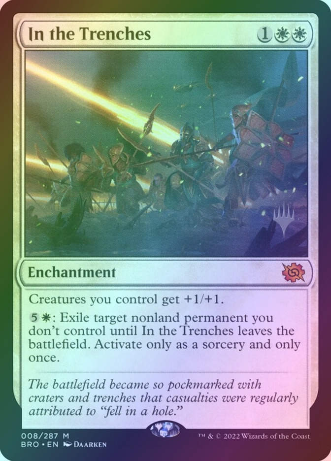 In the Trenches (PBRO) (8p) / Foil