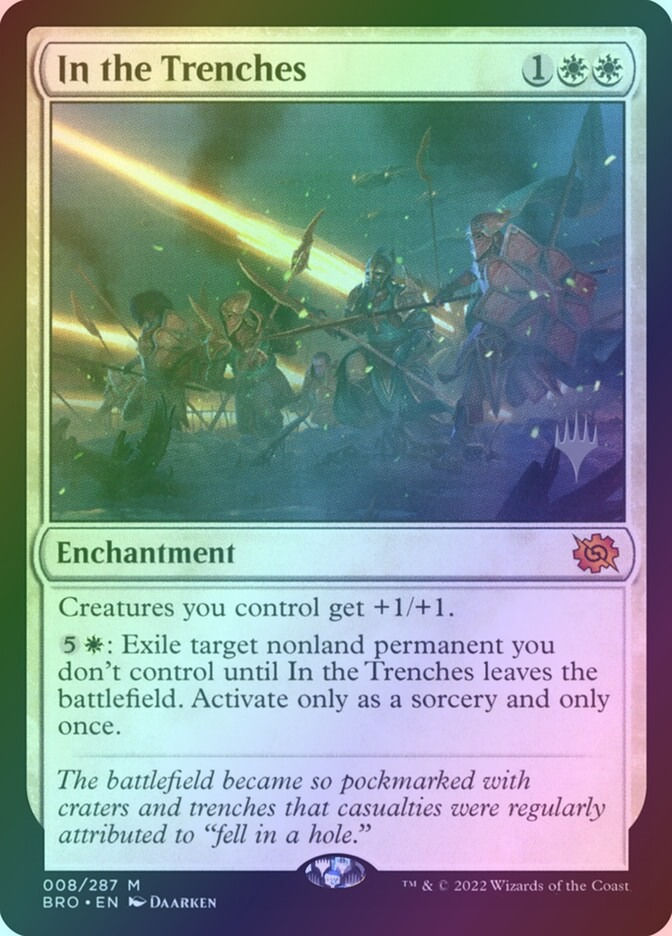 In the Trenches (PBRO) (8p) / Foil