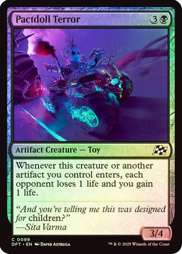 Pactdoll Terror (DFT) (99) / Foil