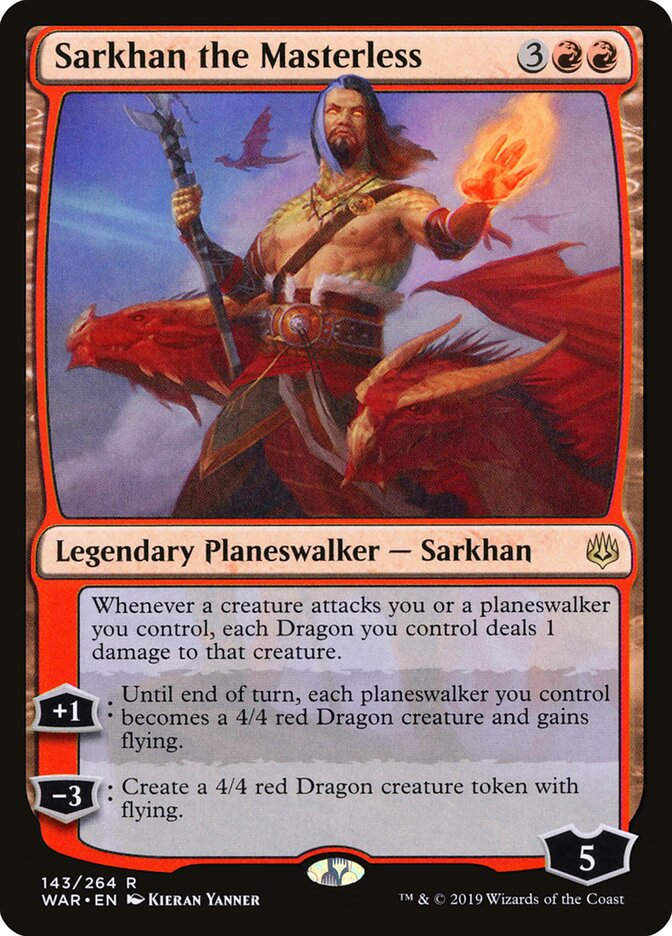 Sarkhan the Masterless (WAR) (143)