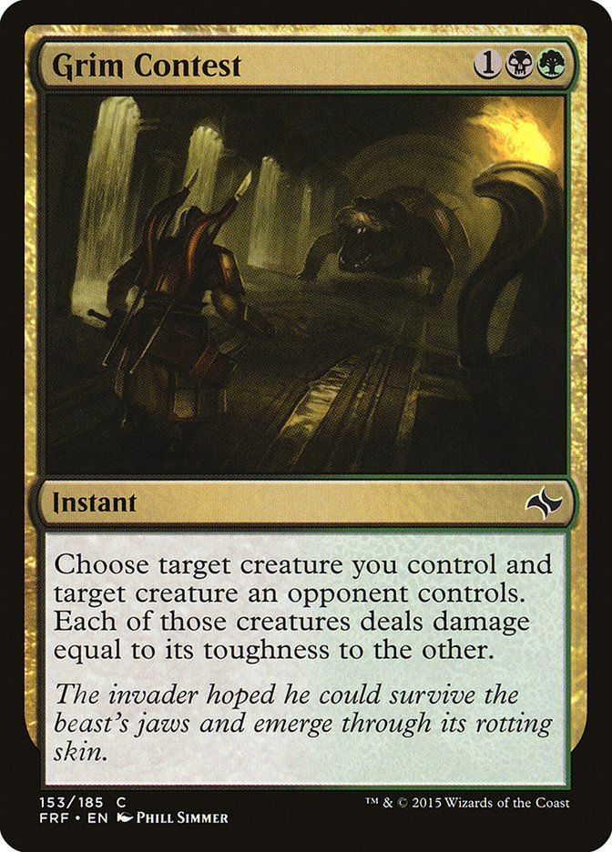 Grim Contest (FRF) (153)