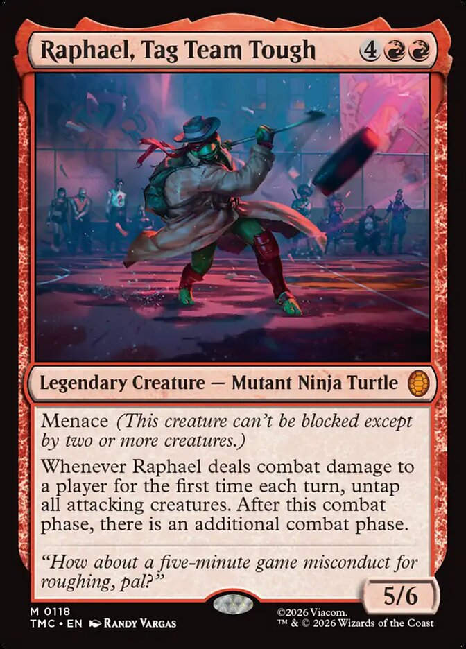 Raphael, Tag Team Tough (TMC) (118)