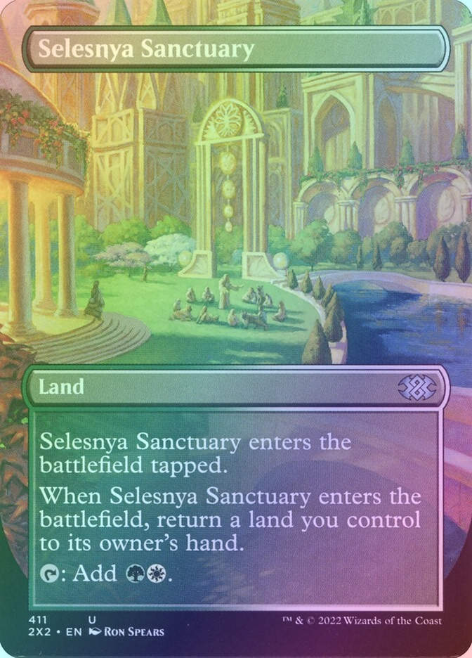 Selesnya Sanctuary (2X2) (411) / Borderless / Foil