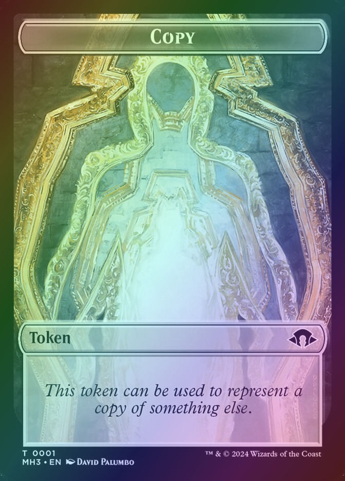 Copy // Eldrazi Spawn (TMH3) (1 // 2) / Foil — cara 1 de 2