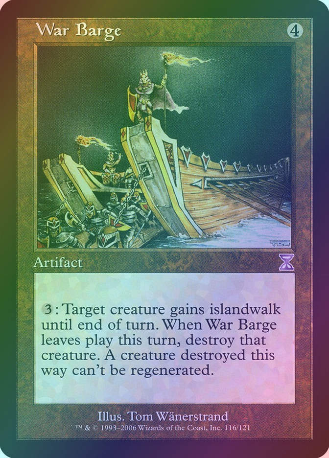 War Barge (TSB) (116) / Foil