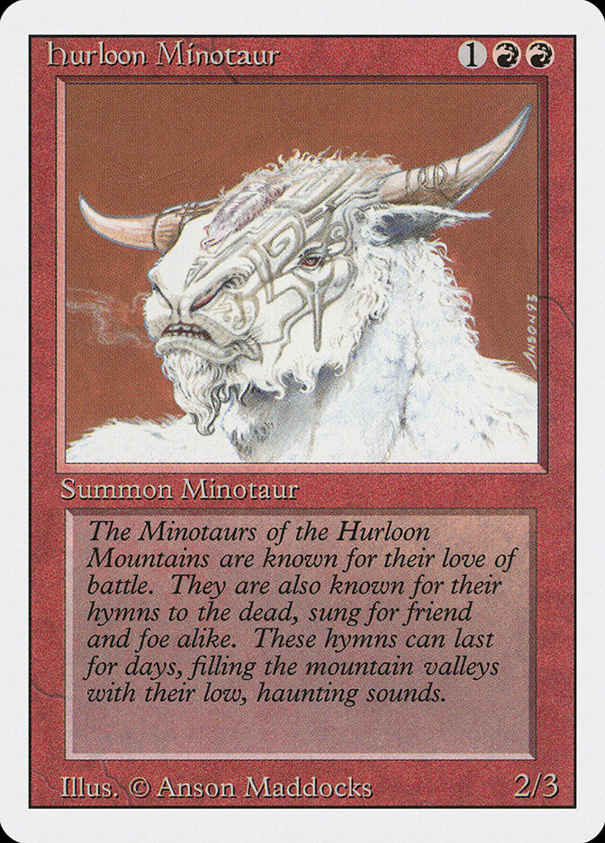 Hurloon Minotaur (3ED) (159)