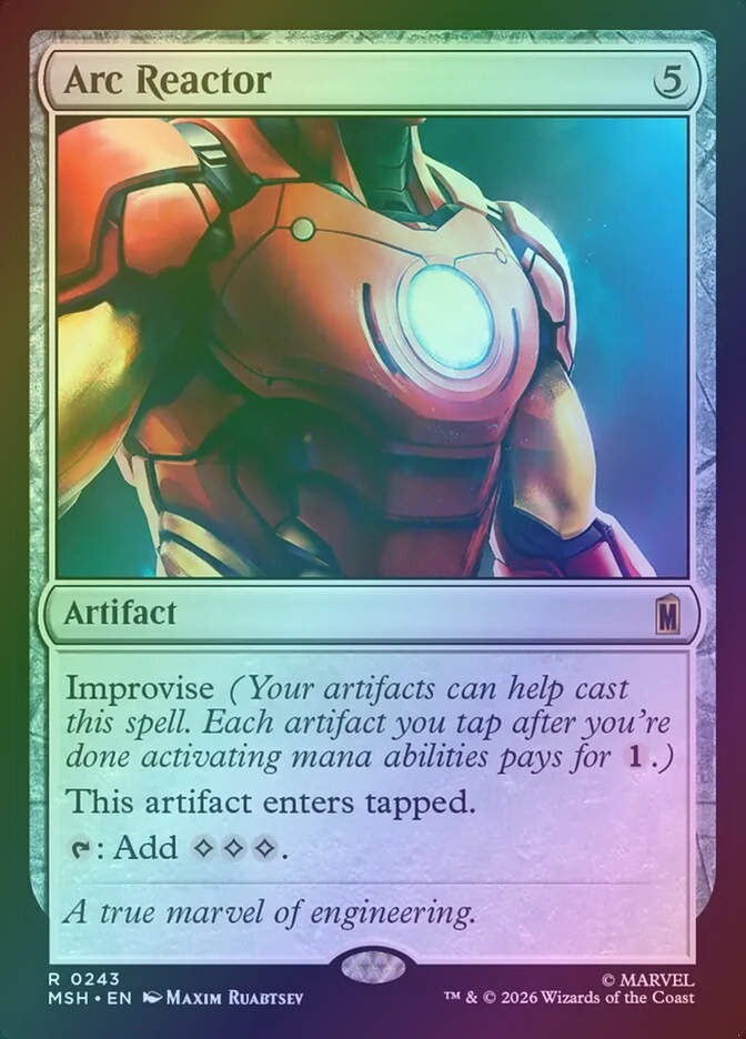 Arc Reactor (MSH) (243) / Foil