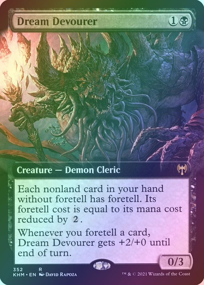 Dream Devourer (KHM) (352) / Extended Art / Foil