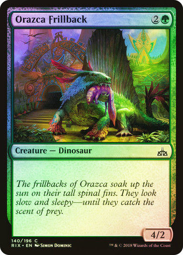 Orazca Frillback (RIX) (140) / Foil