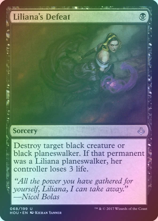 Liliana's Defeat (HOU) (68) / Foil